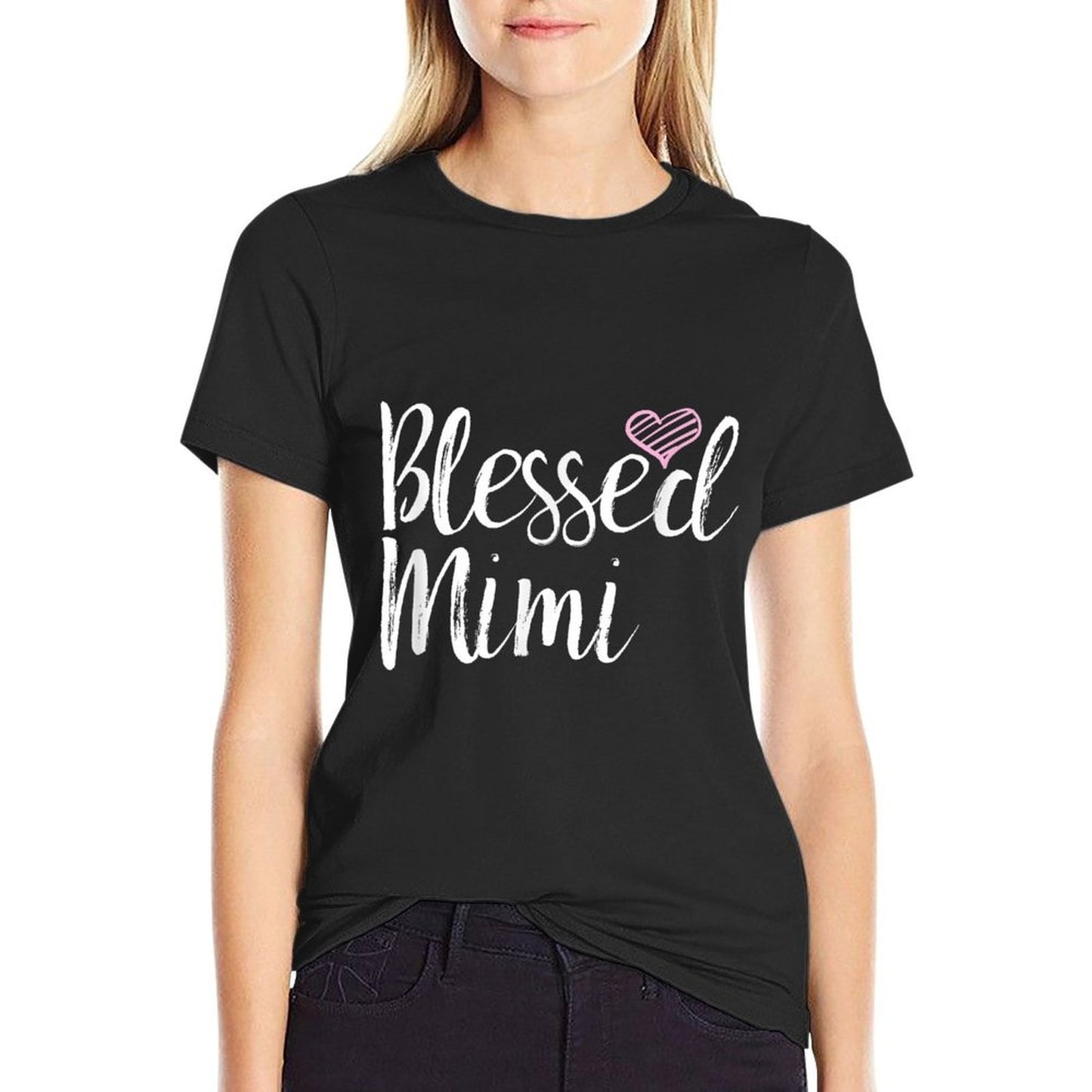 Blessed Mimi - Grandmas  Slim-fit Cut T-Shirt
