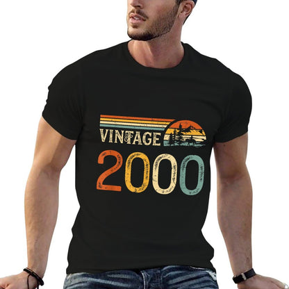 Vintage 2000 Birthday Retro  Affordable Price T-Shirt