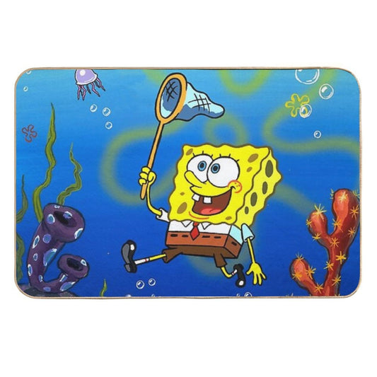 SpongeBob SquarePants Jellyfish Fun  Versatile Bath Mat