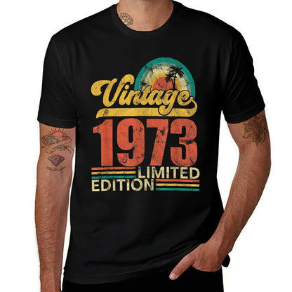 Funny 50 Year Old July 1973 Vintage Retro 50th Birthday Gift  Lightweight T-Shirt