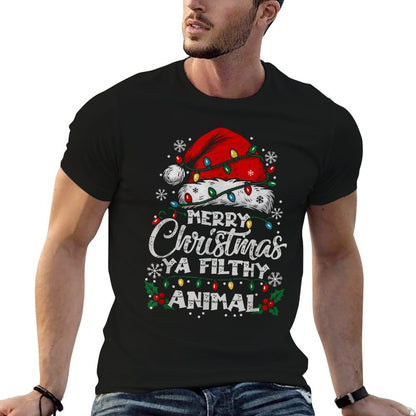 Merry Christmas Animal Filthy Ya Costume Matching Family  Quick-drying T-Shirt