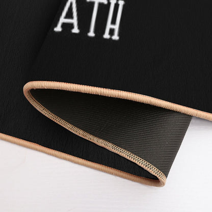 Live Laugh Toaster Bath  Non-Slip Bath Mat