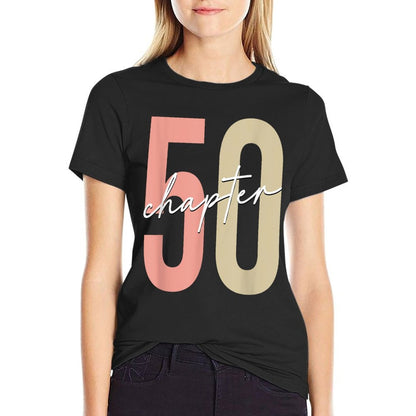Vintage It's My Birthday Chapter 50 Years Old 50th Birthday  Moisture-wicking T-Shirt
