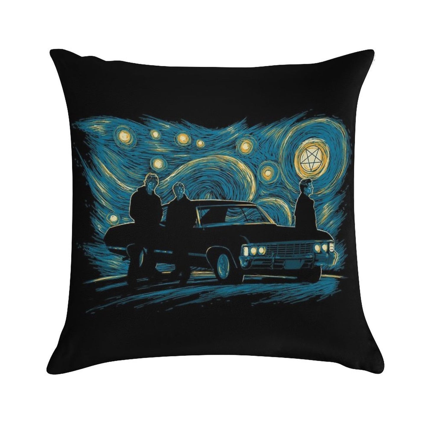Supernatural Night Soft Decorative Cover Throw Pillow