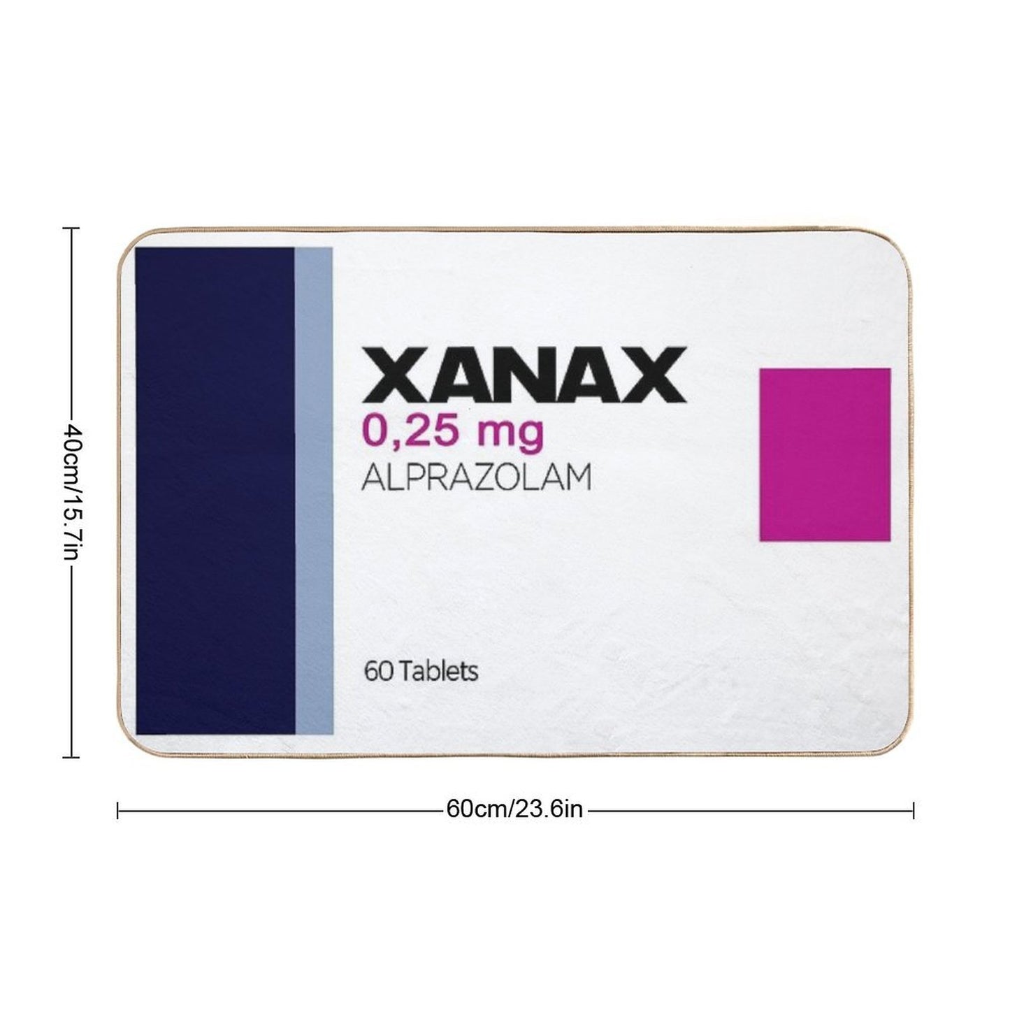 Xanax  Multi-Purpose Bath Mat