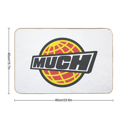 MUCH MUSIC RETRO LOGO  Odorless Bath Mat