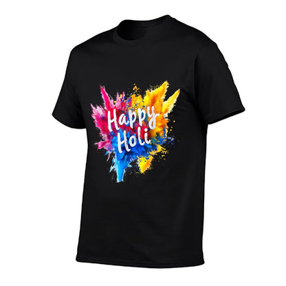 Happy Holi For Women Men Kids Color India Hindu Gifts  Relaxed-fit T-Shirt