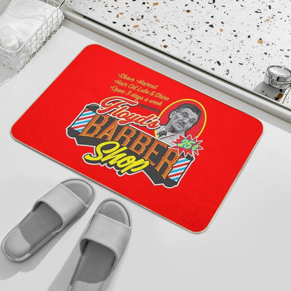 Floyd's Barbershop  Non-Slip Bath Mat