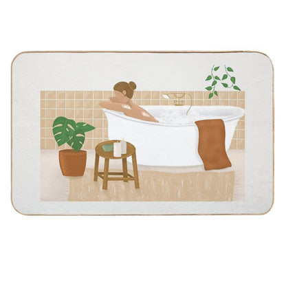 Hygge Bathtub  Easy Maintenance Bath Mat
