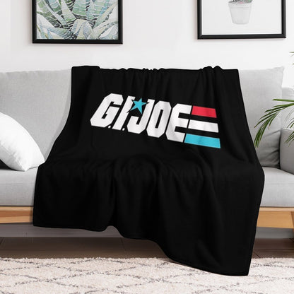 Gijoe Logo Plush Throw Blanket