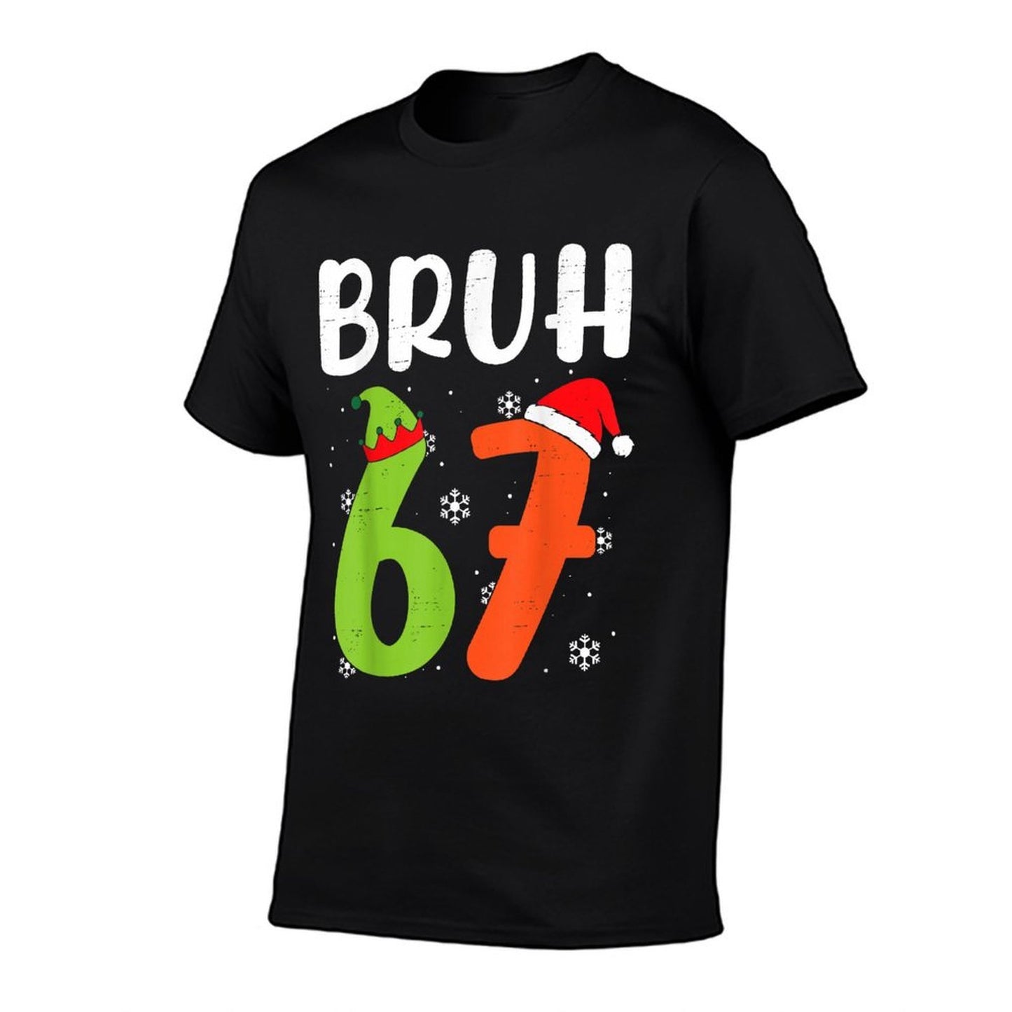 Funny Bruh 67 Christmas Pajamas Six Seven Xmas 6-7 Meme  Classic T-Shirt