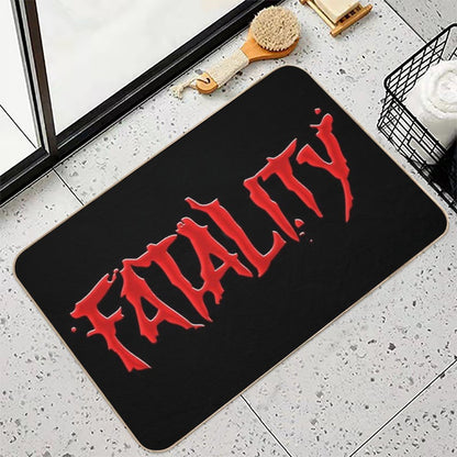 Mortal Kombat FATALITY  Dirt-Trapping Bath Mat