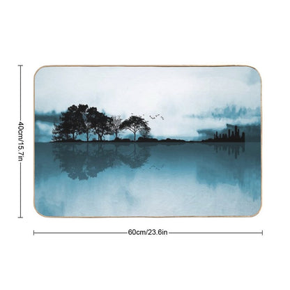 Nature Guitar Blues  Long-Lasting Bath Mat