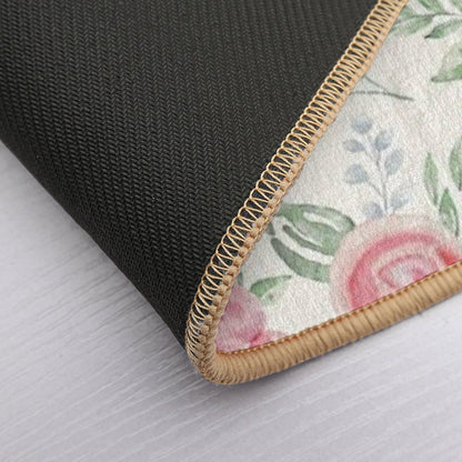 Water Color Pattern  Pet-Safe Bath Mat