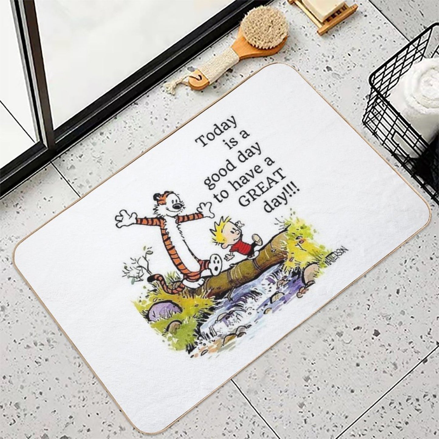 Today Is A Good Day to Have A GREAT Day  Absorbent Bath Mat