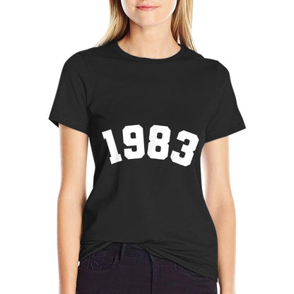 Classic 1983 Varsity Vintage College Style 41st Birthday  Slim-fit Cut T-Shirt