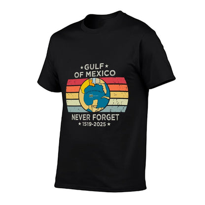 Gulf of USA America Funny Gulf of Mexico July 4th  Stretchy T-Shirt