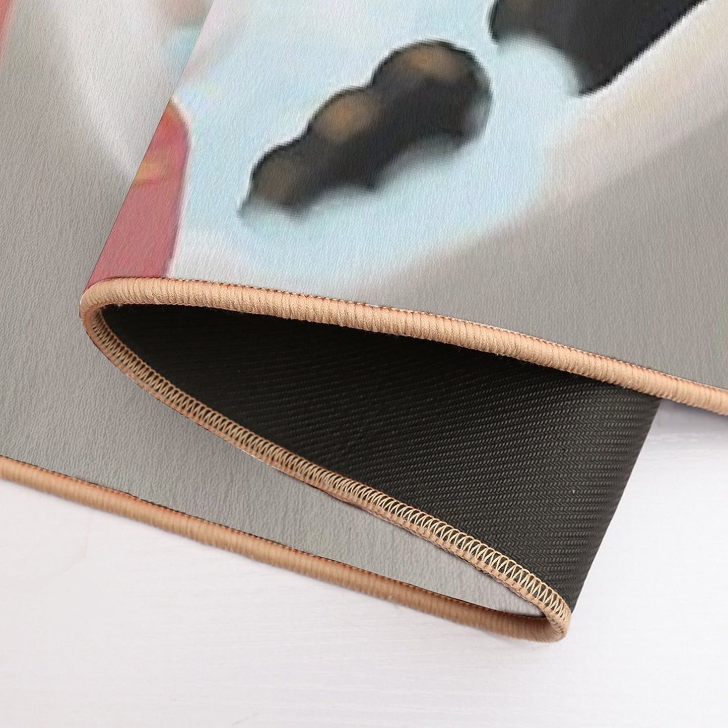 Bath Time Panda _ Self Care, Bubble Bath, Candles, Drink  Fade-Resistant Bath Mat