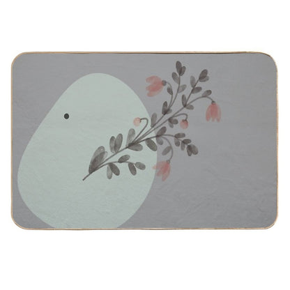 Modern, Neutral, Abstract, Simple Minimal Contemporary Home Decor  Eco-Friendly Bath Mat