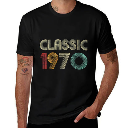 Womens Classic 1970 Vintage 50th Birthday Gift Men Women  Vintage-inspired T-Shirt