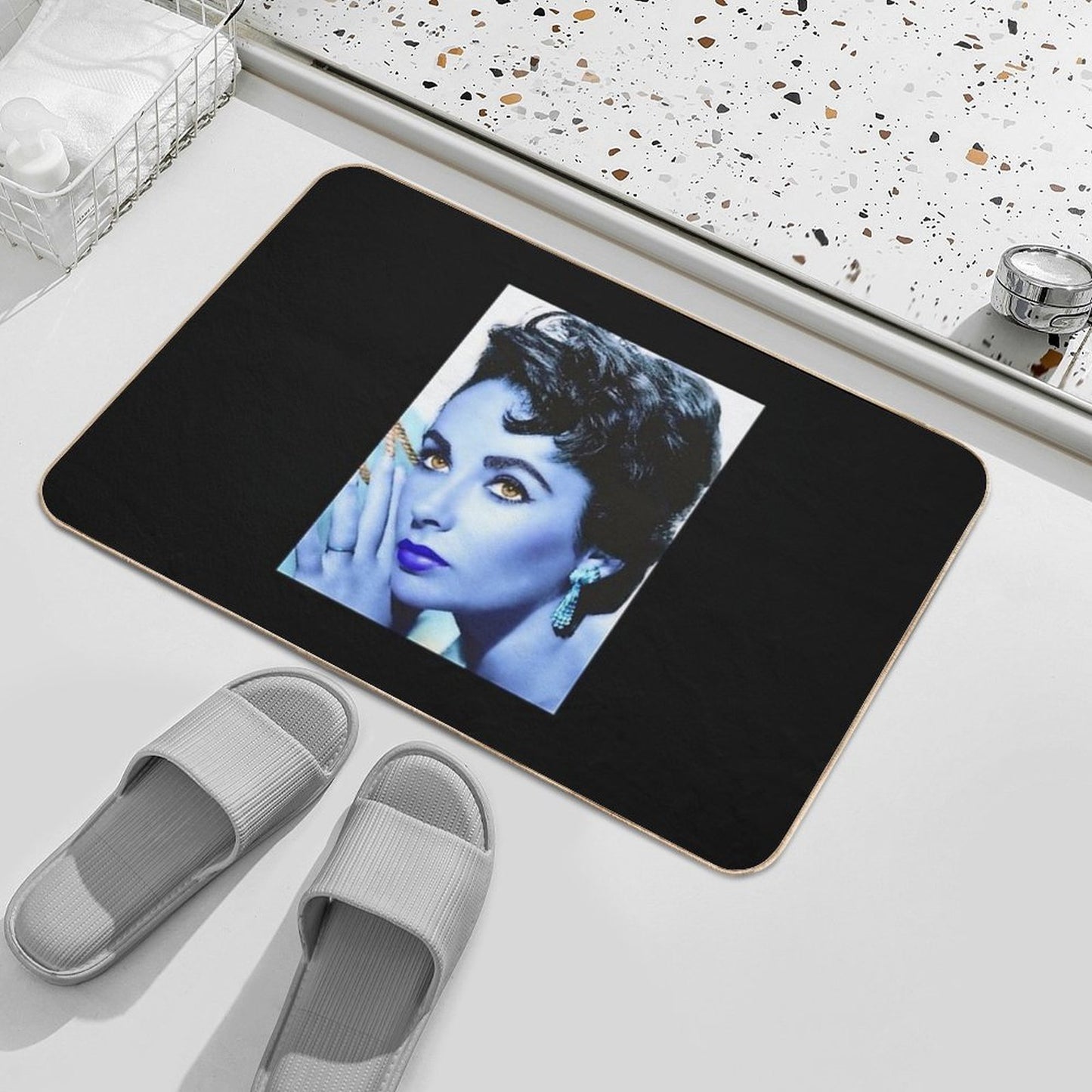 Elizabeth Taylor,  Easy To Clean Bath Mat