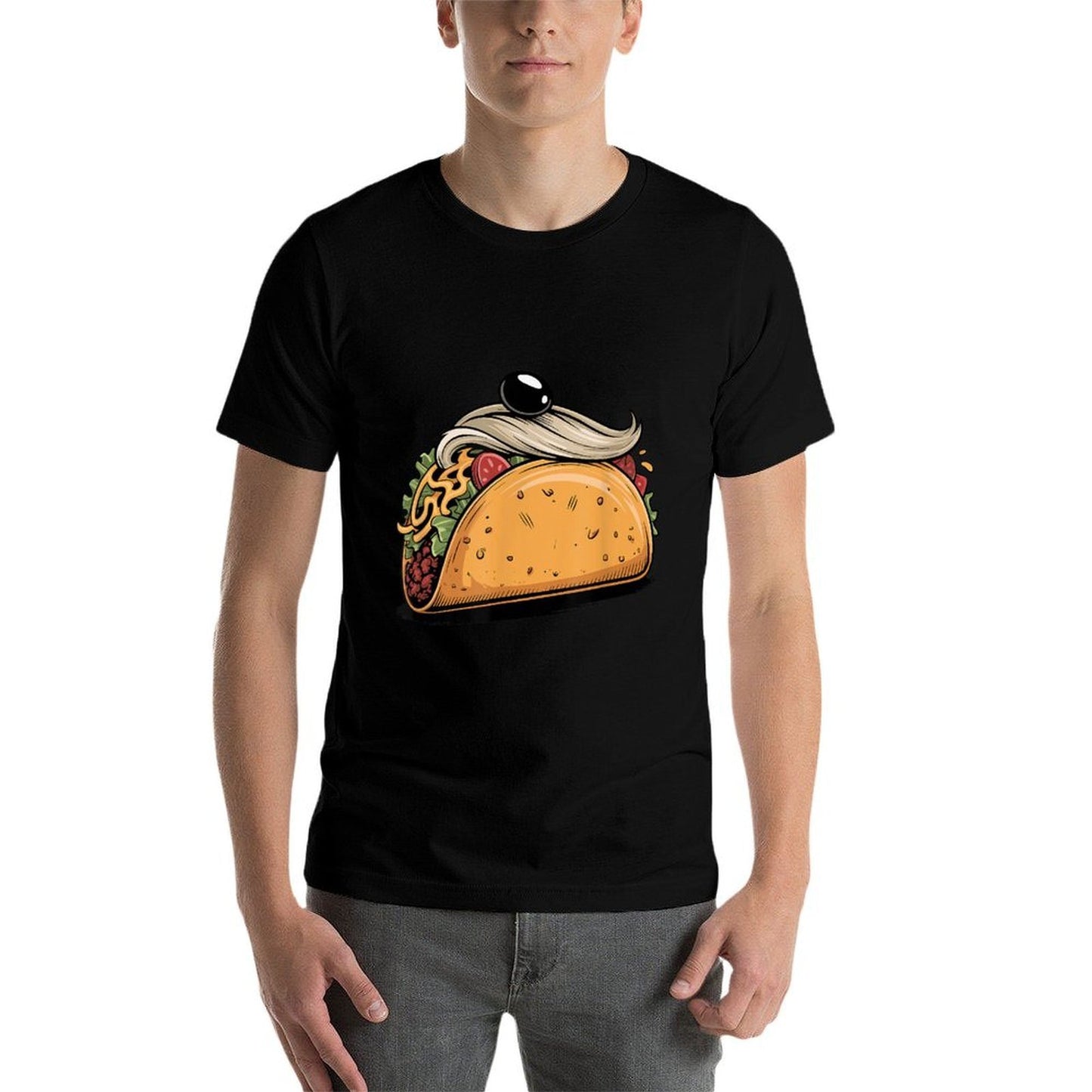 TACO Trump Always Chickens Out Political Humor Tariffs  Summer-ready Fabric T-Shirt