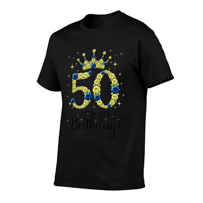 Womens 50 Years Old It's My Birthday 50th Birthday  Versatile T-Shirt