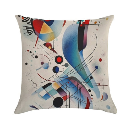 Kandinsky Art Print Soft Gift Ready Throw Pillow
