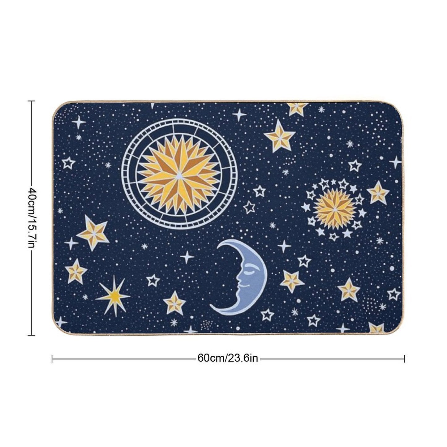 Interstellar  Easy Maintenance Bath Mat