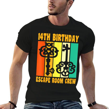 Happy 14 Birthday 14 Year Old Escape Room 14th Birthday  Classic T-Shirt