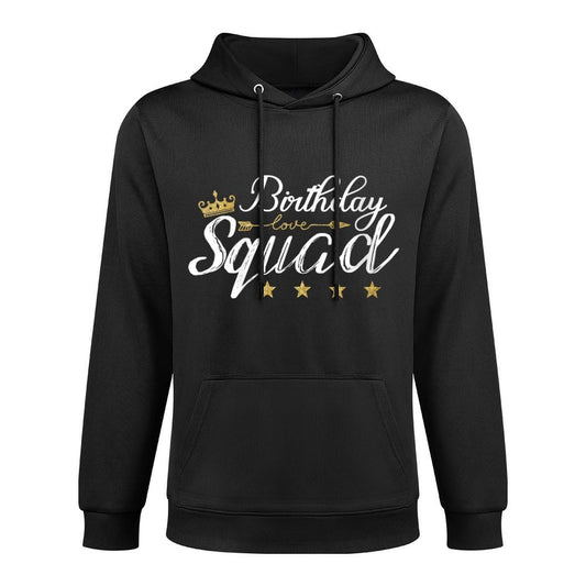 Womens Womens Birthday Squad Crown Fun B-Day Party Group for Women Unisex Design Hoodie