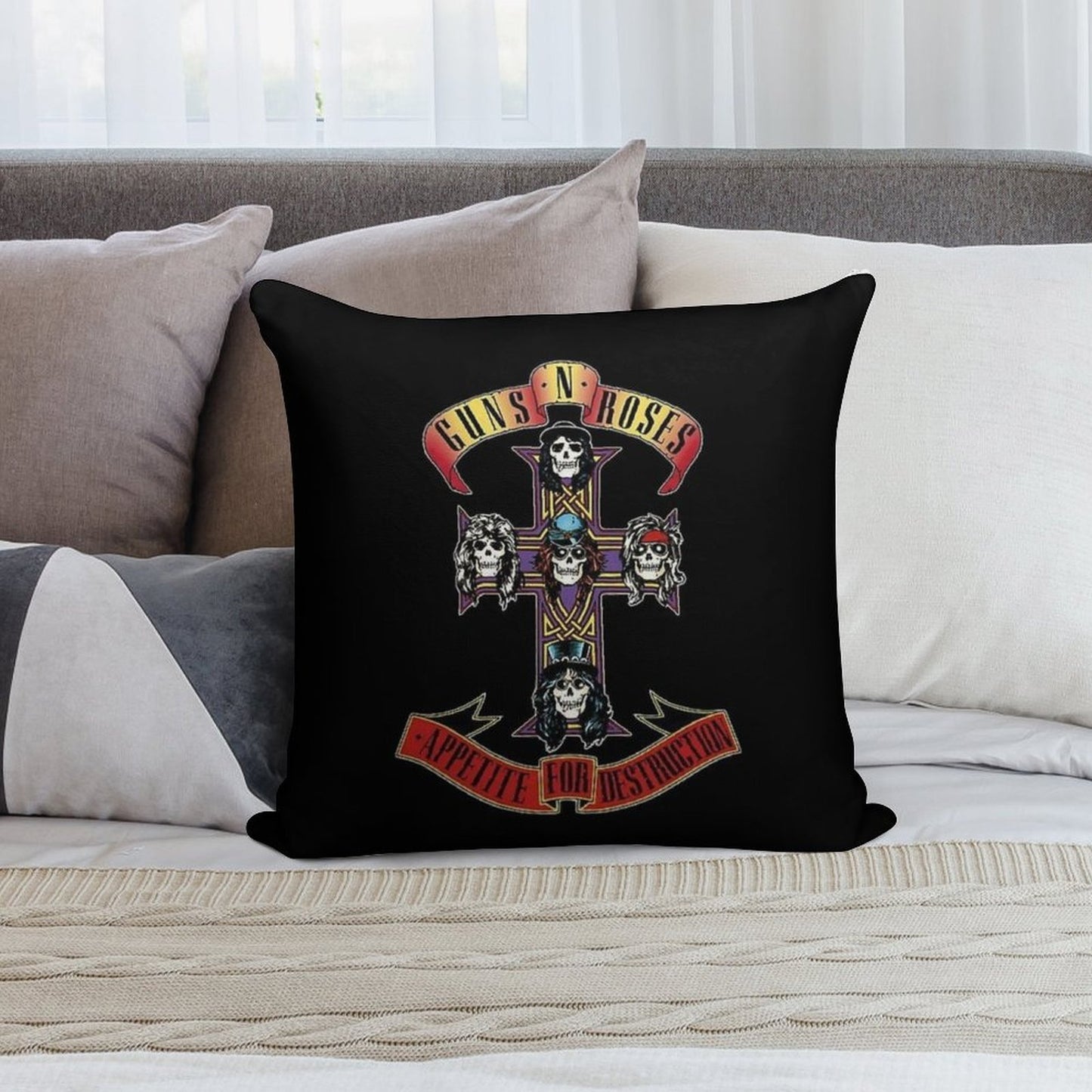 Classic T-Shirt Soft Bedroom Essential Throw Pillow
