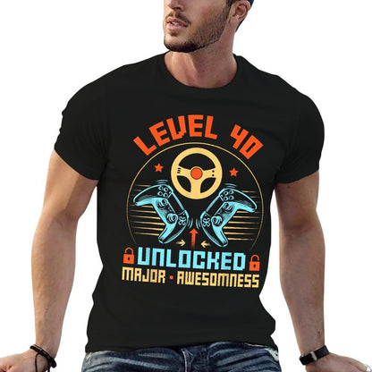 Vintage 40th Birthday 40 Year Old Gifts 40th Birthday  Lightweight T-Shirt