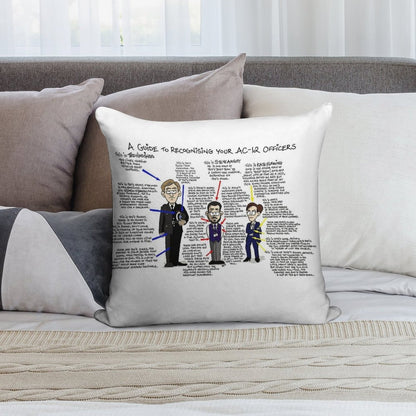 Line of Duty AC12 Guide Soft Shrink-Resistant Throw Pillow