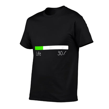 Funny Life 30 Loading 1991  Happy 30th Birthday  Eco-friendly Material T-Shirt
