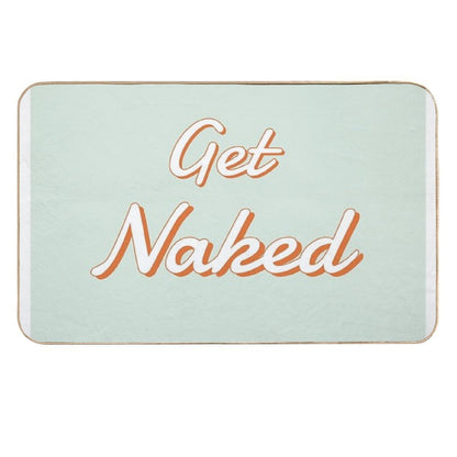 Get Naked Bathroom Art  Anti-Trip Bath Mat