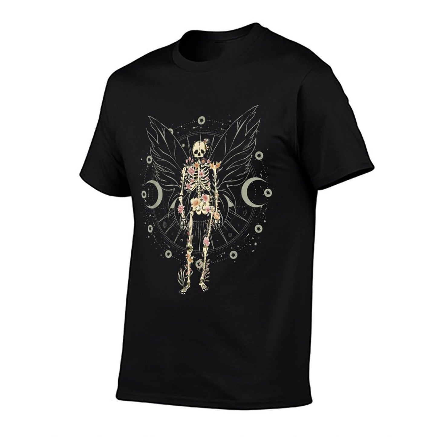 Fairy Grunge Fairycore Aesthetic Butterfly Skeleton Gothic Soft T-Shirt