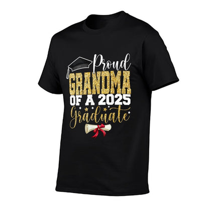 Proud Grandma of A 2025 Graduate Senior 2025 Graduation  Graphic-printed T-Shirt