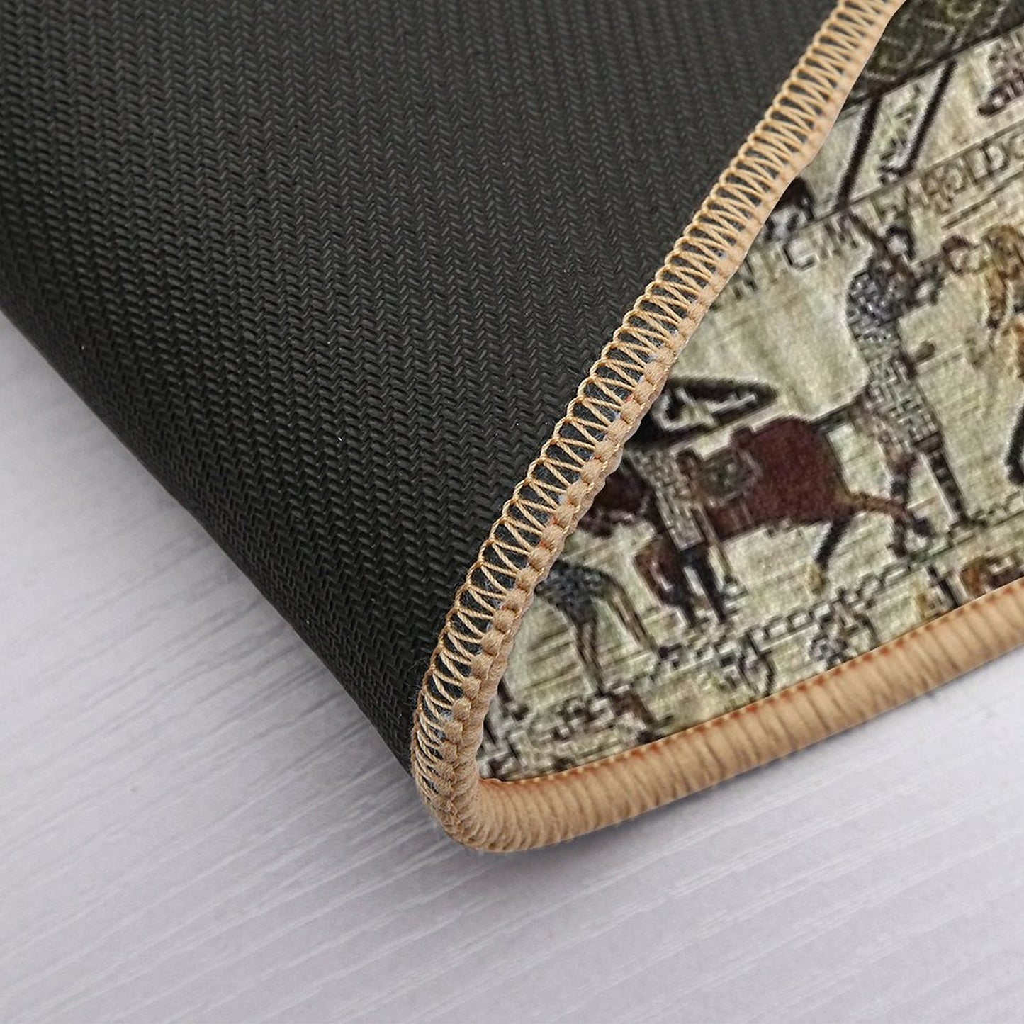 Bayeux Tapestry  Fade-Resistant Bath Mat