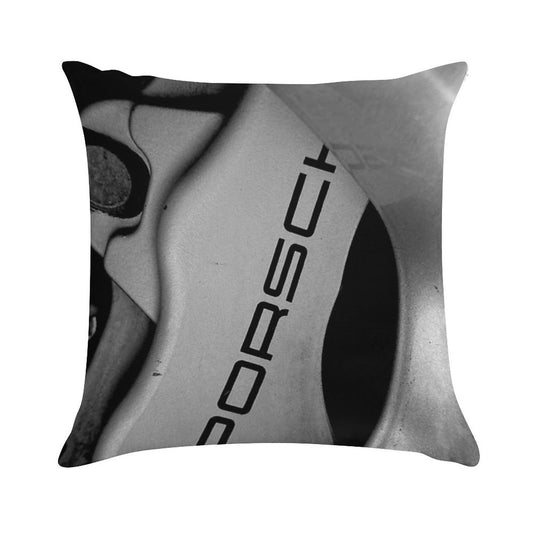 Porsche Soft Reinforced Edging Throw Pillow