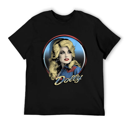 Dolly Parton Western High-quality Stitching T-Shirt