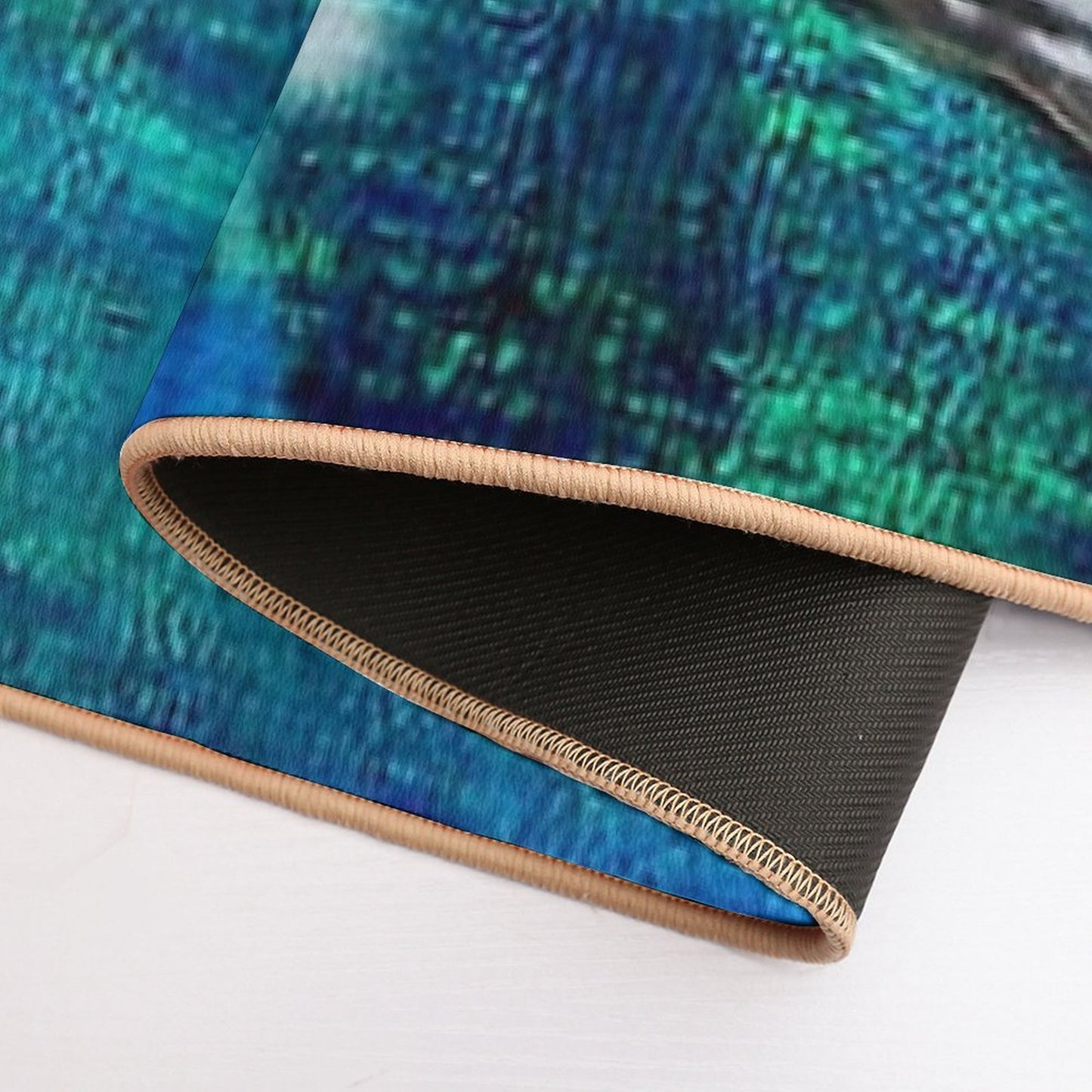 Kingfisher Texture  Toxin-Free Bath Mat