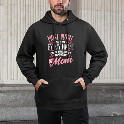Funny Mothers Day for Mom Best Mom Mother Kangaroo Pocket Hoodie