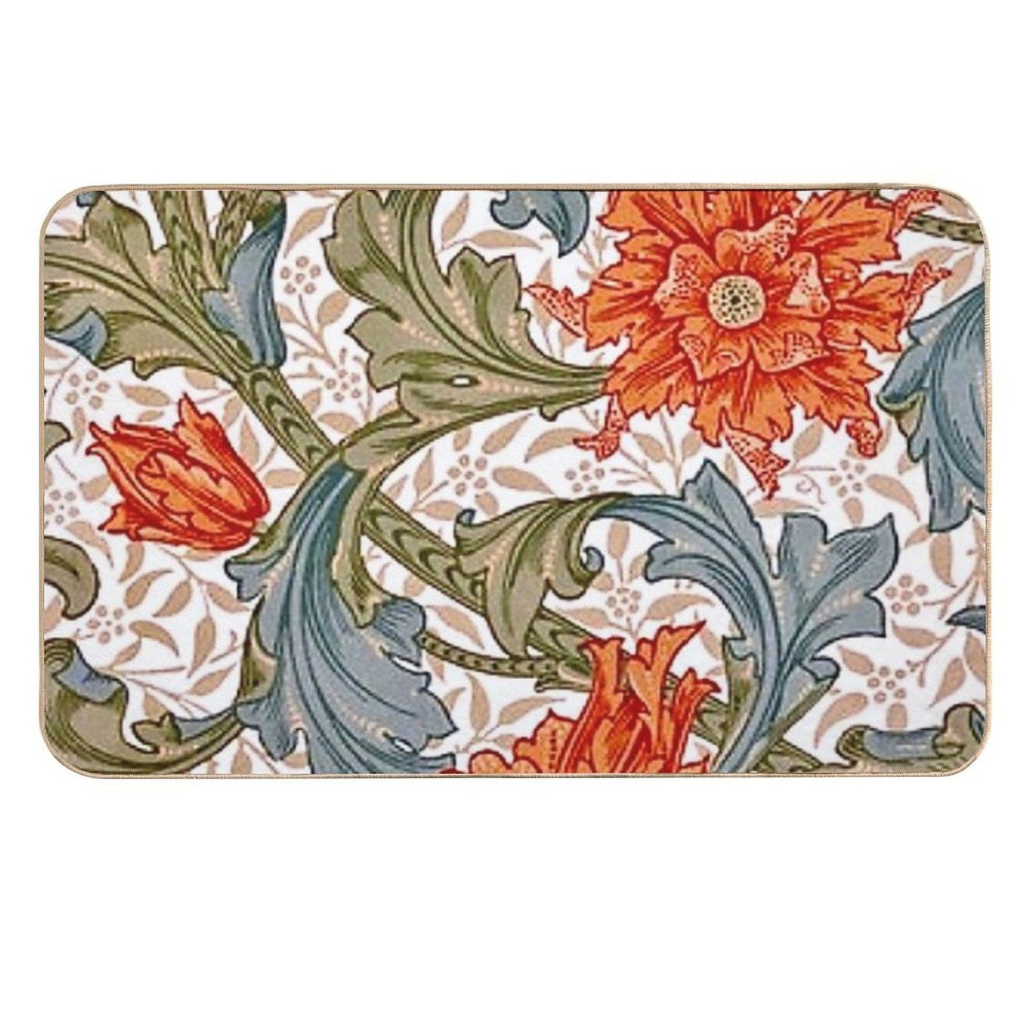 William Morris Single Stem  Rapid-Drying Bath Mat