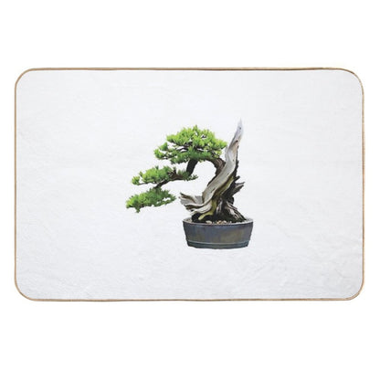 Tanuki Bonsai Art  Repositionable Bath Mat