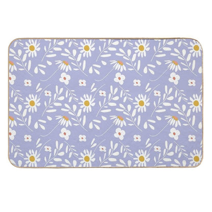 Moroccan Floral  Fade-Resistant Bath Mat