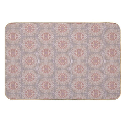 Mandala Earthtones  Non-Slip Bath Mat