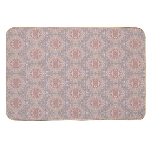 Mandala Earthtones  Non-Slip Bath Mat