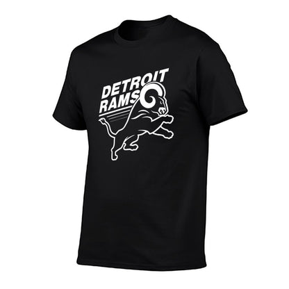 Detroit Rams  Oversized Silhouette T-Shirt