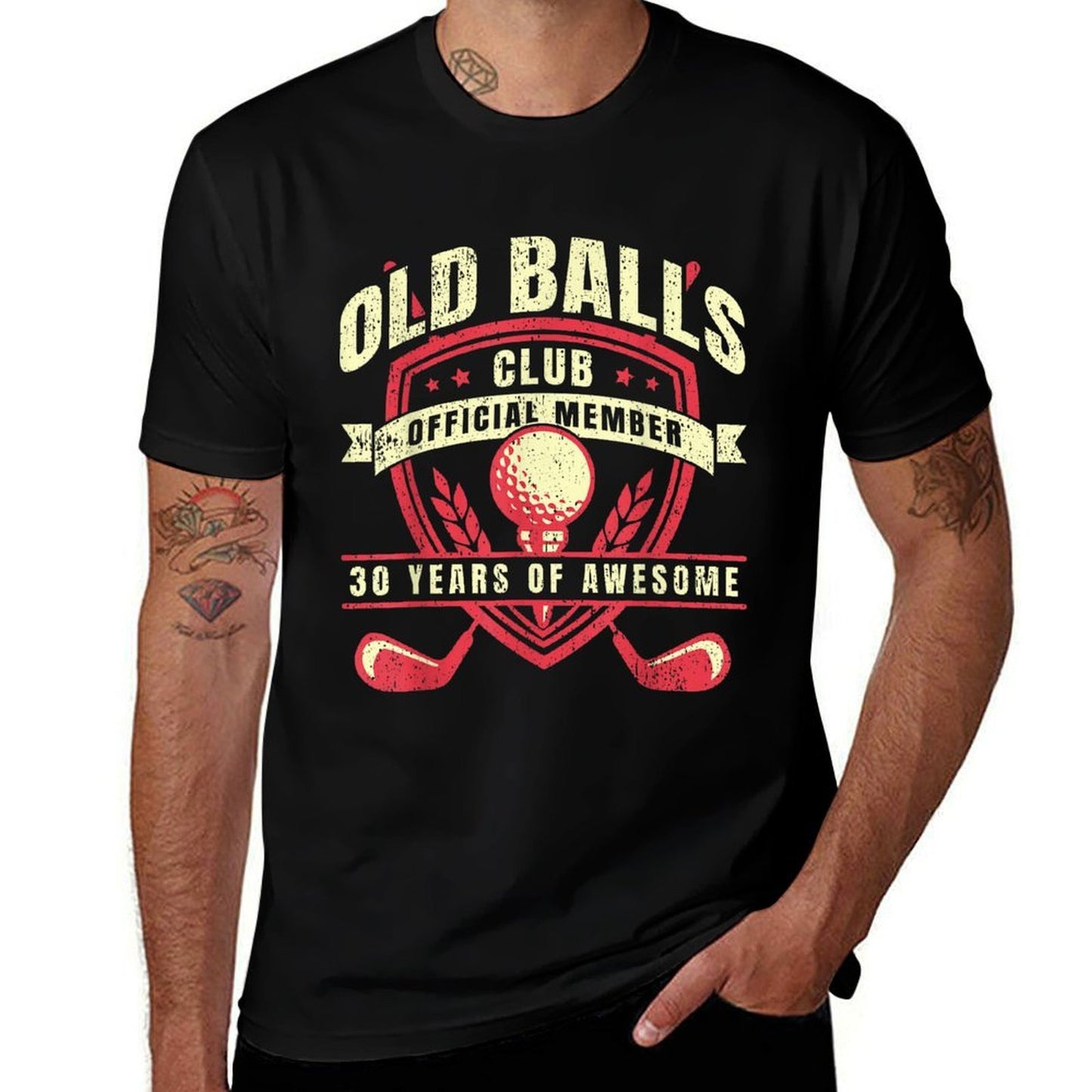 Golfer 30 Year Old Balls Golf Club I Golfing 30th Birthday  Classic T-Shirt